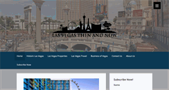 Desktop Screenshot of lasvegasthenandnow.com